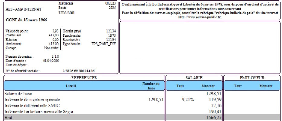 Capture d’écran Exemple3 - AES internat sans ancienneté à temps partiel (Bulletin).jpg